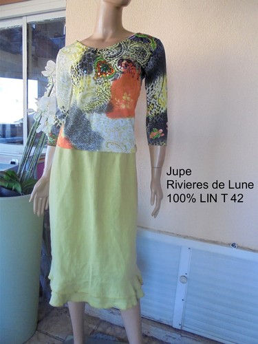 Jupe verte marque - jupe, de