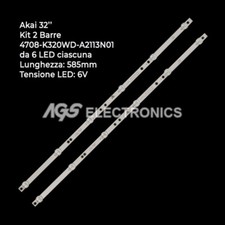 KIT 2 BARRES DE BANDE TV LED