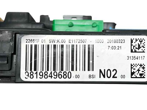 9819849680 boîtier fusibles