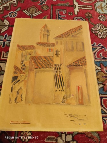 Aquarelle orientaliste - aquarelle,