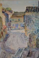 LELEE Léo(1872-1947)«Rue de