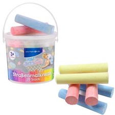 Smart Planet Lot de 20 craies de peinture pour enfants - 6 couleurs différent...