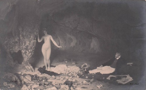 Carte postale ancienne femme - carte,