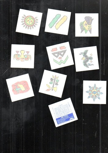 Lot tatouages indiens - lot,