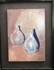 Composition  2 vases 