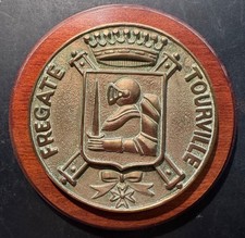 Tape de Bouche Marine bronze " Frégate de TOURVILLE "