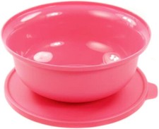 SALADIER 2 LITRES AVEC COUVERCLE GAMME ALOHA - TUPPERWARE - ROSE