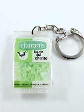 PORTE-CLES - Mignon MINIATURE - LA PIE QUI CHANTE Bonbons CLAIRANIS Mobiles 1960