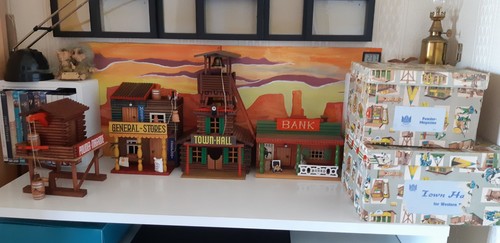 Village western maisons - , en