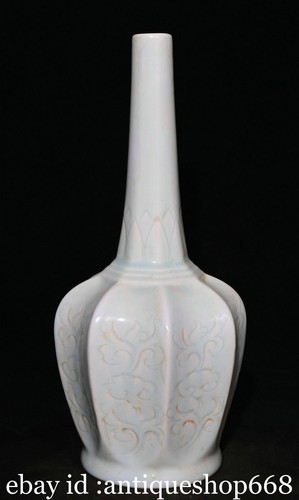 Ancien vase de bouteille - 12,8",