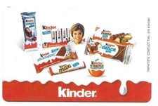 RARE / CARTE TELEPHONIQUE - KINDER : OEUF CHOCOLAT LAIT / PHONECARD TELECARTE