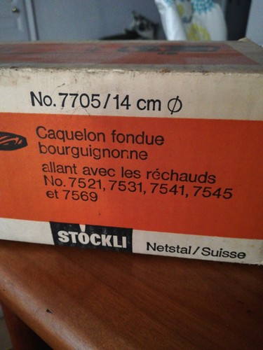 Caquelon fondue bourguignonne - caquelon,