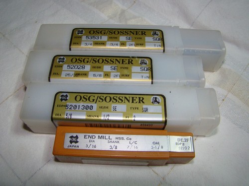 Lot osg new - new, tin
