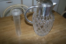 carafe a rafraichir en cristal