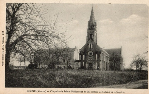 Cpa migne vienne - migne, chapelle