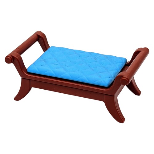 Playmobil chaise bleu marron