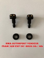 2X Gicleur Lave Glace Double Buse Avant Pour Renault Peugeot Citroën Audi Ect..