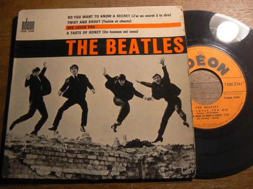 45t the beatles - -,