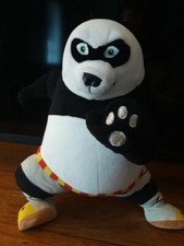 Peluche Kung Fu Panda 3 En Position Combat Play By Play Occasion 28 Cm
