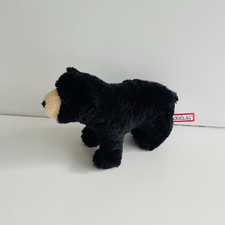 PELUCHE OURS NOIR DOUGLAS | NEUF (20 cm) | Doudou Collection Rare Cuddle Toys