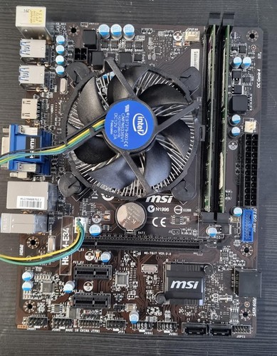 Carte mère msi h81m e34 - carte,