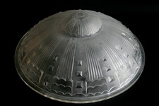 ANCIEN ABAT-JOUR ART DECO EN VERRE - CIRCA 1930
