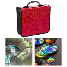 Étui à CD Portable en cuir