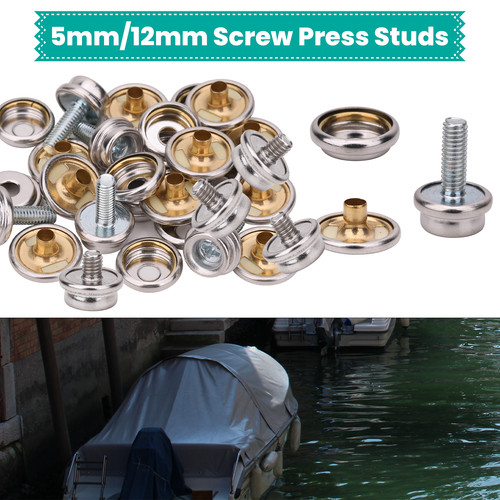Vis boutons pression presse - vis,