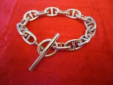 bracelet argent massif femme