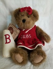 Boyds Bears Plush Trish Boombah Cheerleader Bear ~ 903500 Red & White Cubs