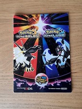 POKEMON ultra soleil & lune Livret lancement / Nintendo 3DS 2Ds poké ball