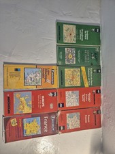 Lot 8 /  Divers 8 Cartes Routieres Anciennes France Et Europe 