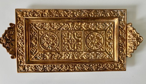 Plateau bronze massif - bronze, de