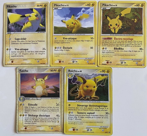 Lot carte pokemon - de, pikachu