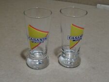 2 Verres CASANIS Le Pastis