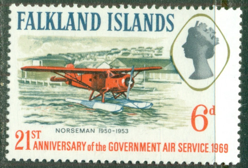 Falkland islands 1969 plane - ,