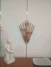 Étagère Murale Soleil Bois Vintage Années 60 70's no Tomado String Scandinave 