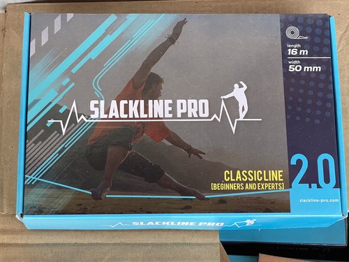 Slackline pro blue - slackline, pro-blue