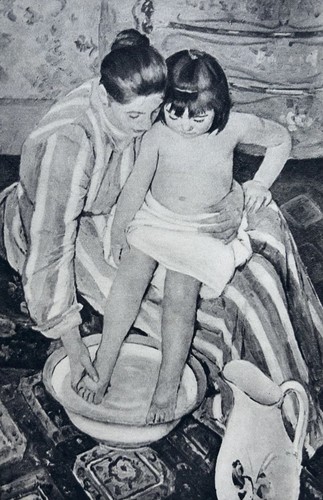 Mary cassatt héliogravure - cassatt,,
