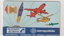 Télécarte Privée de France Très RARE " Aérospatiale " Forte côte