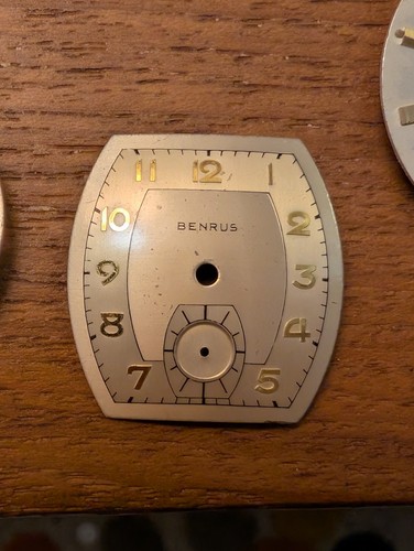 Cadran montre benrus 24x23 - montre, mm