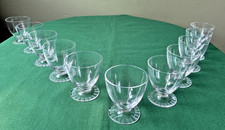 Lot de 11 verres à liqueur en