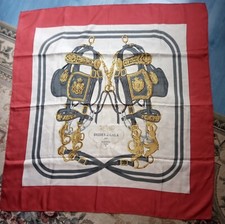 Authentique Foulard Carré