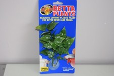 Aquarium Betta Plante Petite Plastique Philo Plantes X 3 Environ 12 Cm X 10 Cms