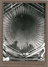 Construction de la Centrale Hydroélectrique de Cordéac entre 1942-1948 Vintage s