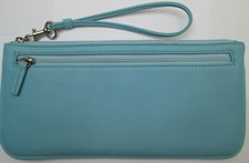 - LE TANNEUR Portefeuille/porte-monnaie zippé compagnon cuir  TBEG vintage 