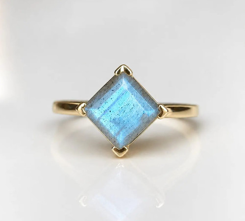 Bague labradorite - bague,