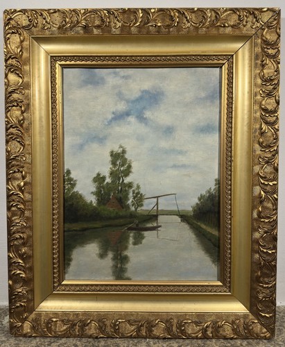 Huile sur panneau - , le