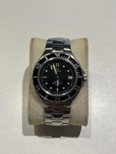 Omega Seamaster Professional Ref.2850.50 Vintage 200M Blk SLV Quartz Mens Montre