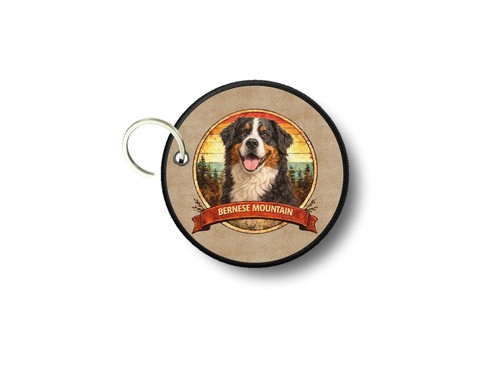 Porte cles clefs imprime - , chien